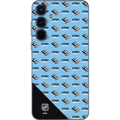 NHL Utah Mammoth Logo Pattern Galaxy A35 5G Skin